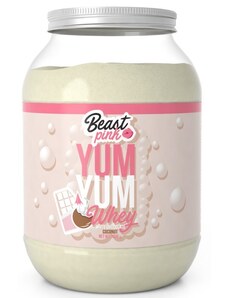 Proteinové prášky Protein Yum Whey 1000 g - BeastPink White chocolade coco 28936-2