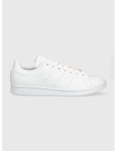 Sneakers boty adidas Originals Stan Smith bílá barva, FX5500-WHT/BLK