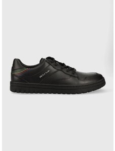 Kožené sneakers boty PS Paul Smith Liston černá barva