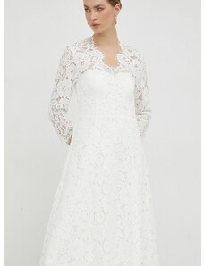 Šaty Ivy Oak bílá barva, maxi