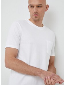 Bavlněné tričko United Colors of Benetton bílá barva