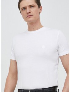 Tričko Trussardi bílá barva