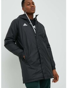 Bunda adidas Performance pánská, černá barva, přechodná, IB6076