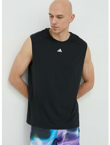 Tréninkové tričko adidas Performance Techfit černá barva, HK2338