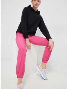 Tréninkové kalhoty Fila Rochefaort růžová barva, hladké