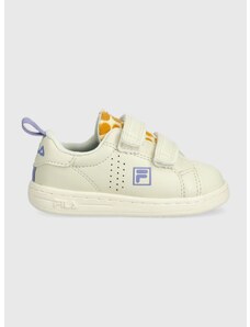 Dětské sneakers boty Fila FFK0114 CROSSCOURT 2 NT A velcro béžová barva, China