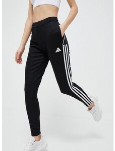 Tréninkové kalhoty adidas Performance Tiro 23 League černá barva, s aplikací, HS3494