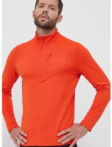 Sportovní mikina Jack Wolfskin Kolbenberg Hz oranžová barva