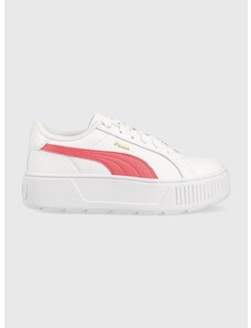 Dětské sneakers boty Puma Karmen L Jr bílá barva