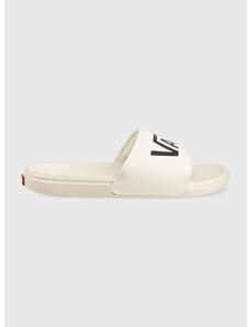 Pantofle Vans Slide-on dámské, bílá barva, VN0A5HFEX0Z1-WHITE