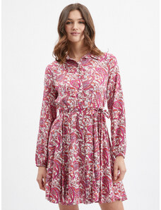 Orsay Růžové vzorované šaty - Dámské
