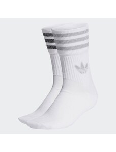Adidas Ponožky Mid-Cut Glitter Crew – 2 páry