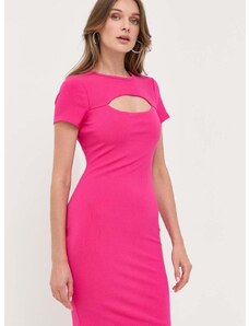 Šaty Guess LANA růžová barva, mini, WBYK95 KB9E2