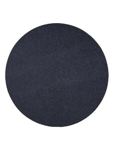 Vopi koberce AKCE: 160x160 (průměr) kruh cm Kusový koberec Quick step antracit kruh - 160x160 (průměr) kruh cm