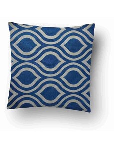 Top textil Polštářek Geometry modrý 1 - 40x40 cm (34)