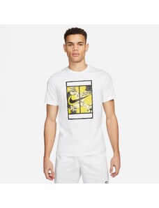 Nikecourt men's tennis t-shirt WHITE