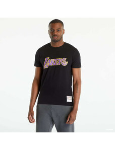 Pánské tričko Mitchell & Ness NBA Team Logo Tee Lakers Black