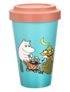 NordicBuddies Finsko Take-away kelímek Moomin Camping blue 450ml