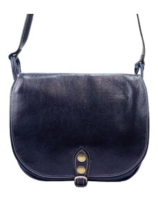 Kožená crossbody kabelka Florence 8863 modrá