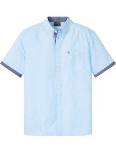 bonprix Košile, krátký rukáv Modrá