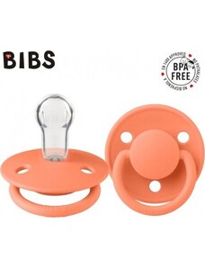 SILIKONOVÝ dudlík BIBS DE LUX Papaya 0-36m