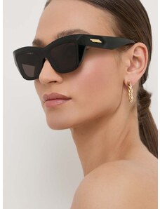 Sluneční brýle Bottega Veneta dámské, černá barva