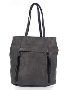 Dámská kabelka batůžek Hernan šedá HB0355-1