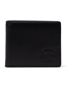 Kožená peněženka Herschel černá barva, 11151.00001.OS-Black