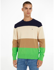 Tommy Hilfiger pánský vícebarevný svetr Colourblock