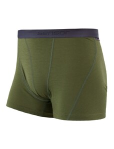 SENSOR MERINO ACTIVE pánské trenky safari green