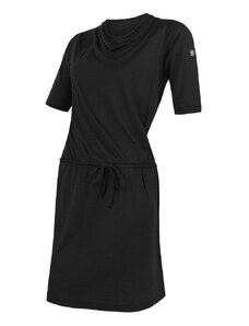 SENSOR MERINO ACTIVE dámské šaty černá