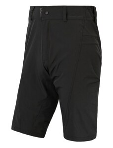 SENSOR HELIUM pánské kalhoty s cyklovložkou krátké volné true black
