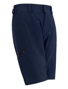 SENSOR HELIUM dámské kalhoty s cyklovložkou krátké volné deep blue