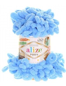 Alize Puffy - modrá 342
