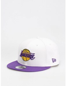New Era White Crown Team 9Fifty Los Angeles Lakers (white/purple)bílá