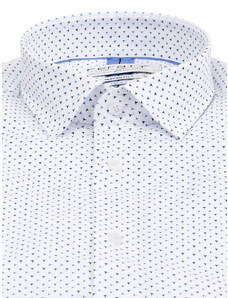 FERATT Pánská košile s krátkým rukávem TOBIAS MODERN bílá