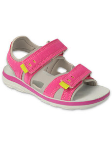 Dívčí sandály Befado Runner 066X100 - růžová