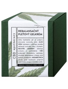 Soaphoria Rebalansačný pleťový gélkrém CBD 50 ml