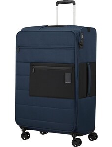 Samsonite Látkový cestovní kufr Vaycay L EXP 104/112 l tmavě modrá
