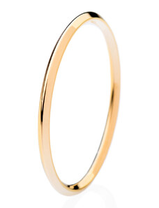 franco bene Jednoduchý prsten - zlatý