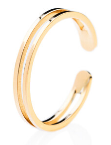 franco bene Dvojitý prsten - zlatý