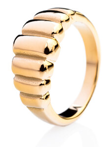 franco bene Queen prsten - zlatý