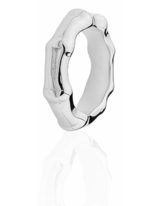 franco bene Bulky nepravidelný prsten (širší) - stříbrný
