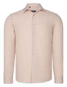 G726 DEWBERRY MENS SHIRT-BEIGE