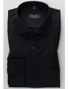 Košile Eterna Comfort Fit "Twill " neprůhledná černá 8817_39E19K