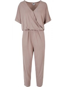 URBAN CLASSICS Ladies Modal Jumpsuit - duskrose