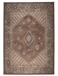 Hnědý vlněný koberec DUTCHBONE DEVON 170 x 240 cm