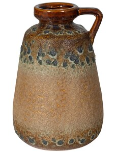 Hoorns Hnědá keramická váza Ores 30 cm