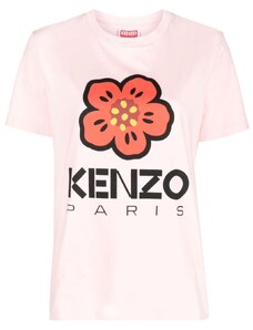 KENZO bavlněné tričko boke flower