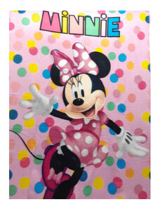 Minnie Mouse fleecová deka růžová